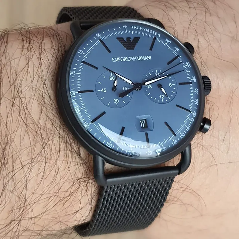 Emporio Armani Aviator Chronograph Quartz Men's Watch- AR11201